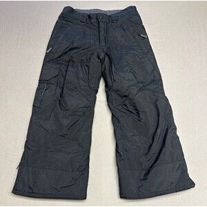 Columbia Omni-Shield Waterproof Breathable Kids Snow Pants Black 6/7 Ski